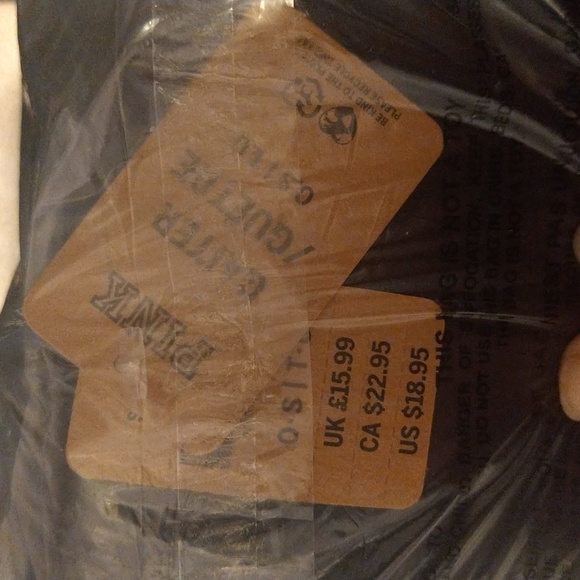 Victoria’s Secret PINK Polar Fleece Neck Gaiter Mask black Winter Lot OF 8 NWT - Picture 2 of 3